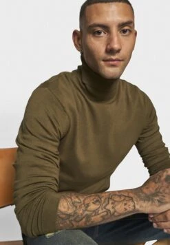 Redefined Rebel Rrtheo- Trui - Dark Olive -Redefined Rebel 98d2a145485444f2823cf852a9c85c45