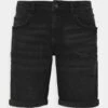 Redefined Rebel Oslo Destroy - Jeansshort - Dust Black -Redefined Rebel 9b8f50f2cb35457c978f3bb8d30b34be