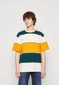 Redefined Rebel Watson Tee- T-Shirt Print - Deep Teal