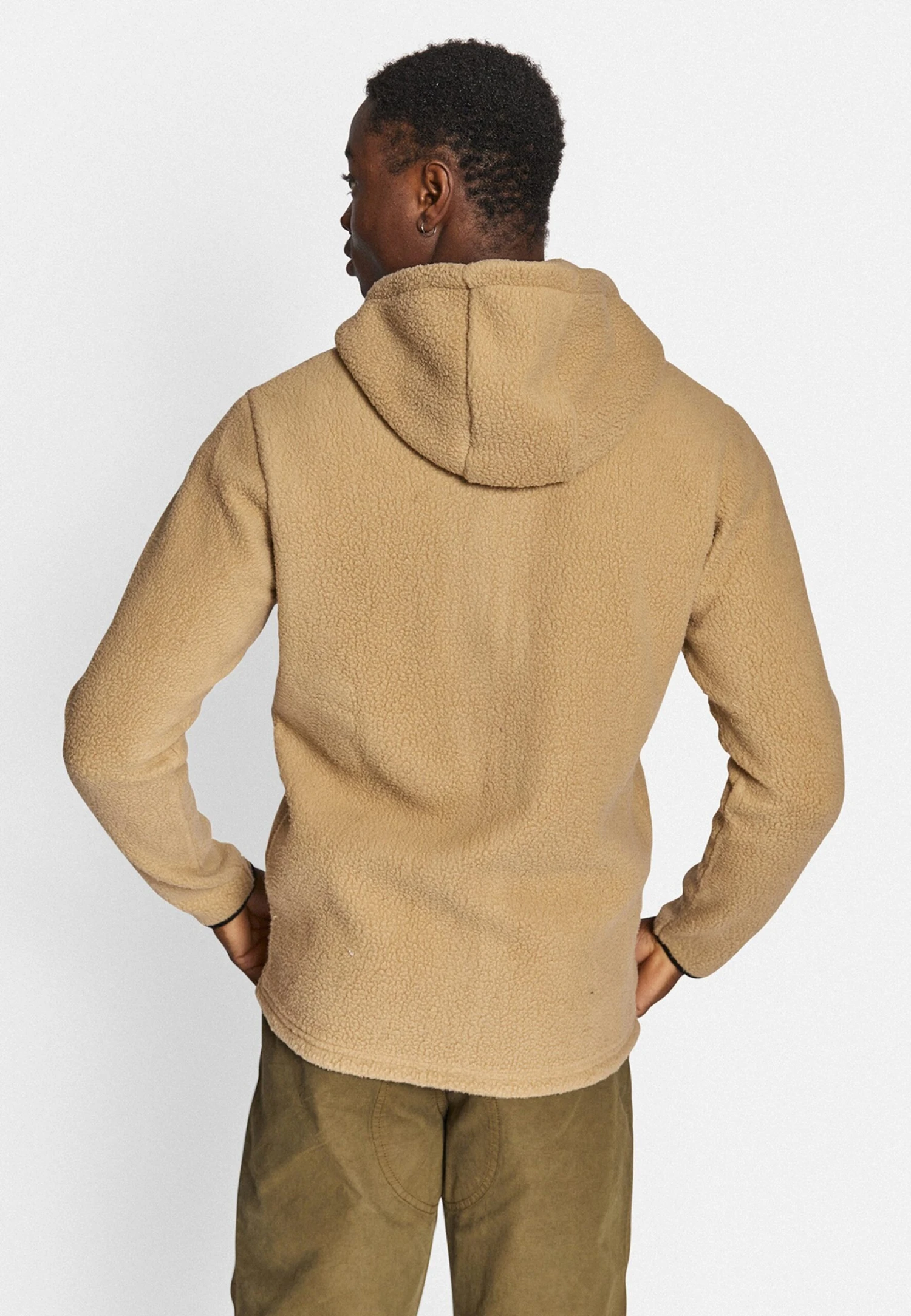 Redefined Rebel Elmer- Fleecejas - Travertine 4 Redefined Rebel Elmer- Fleecejas - Travertine - Afbeelding 2