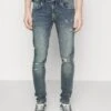 Redefined Rebel Rrstockholm - Slim Fit Jeans - Mucho Blue -Redefined Rebel 9fb759ba5bff42b4a6dd83c2e08a52a0