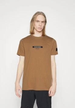 Redefined Rebel Rrguti Tee - T-Shirt Print - Dijon
