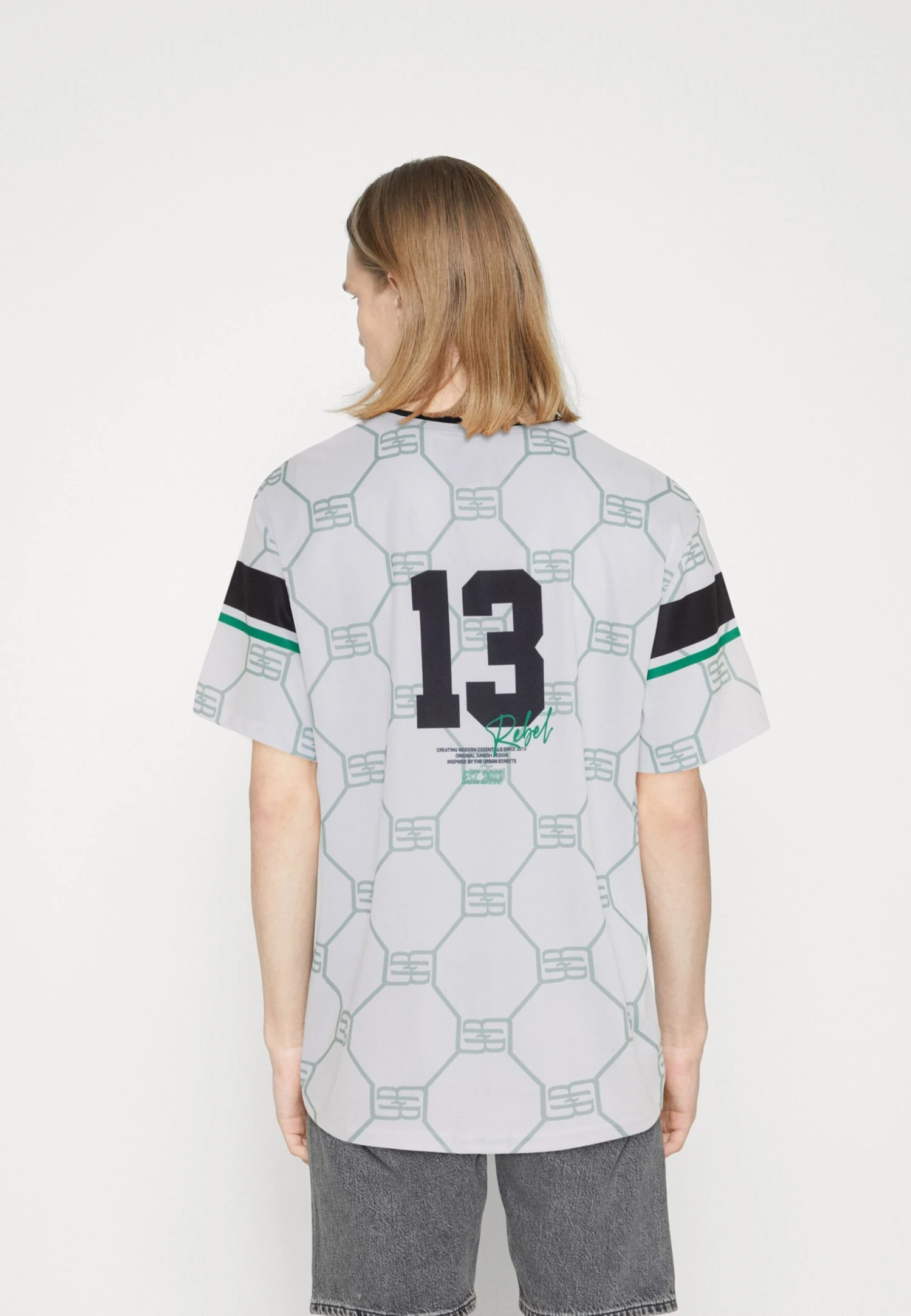 Redefined Rebel Sack Tee - T-Shirt Print - White Crazy 5 Redefined Rebel Sack Tee - T-Shirt Print - White Crazy - Afbeelding 3