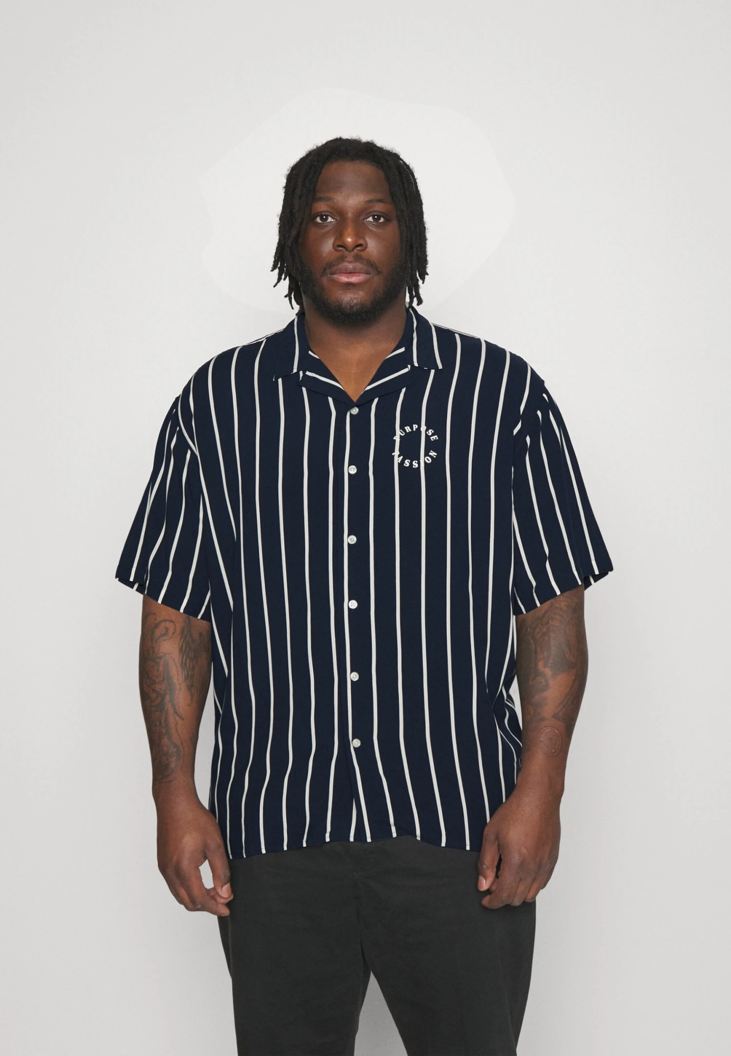 Redefined Rebel Louie Plus - Overhemd - Navy Blazer 3 Redefined Rebel Louie Plus - Overhemd - Navy Blazer