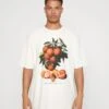 Redefined Rebel Rrgiovanni Tee - T-Shirt Print - Pristine