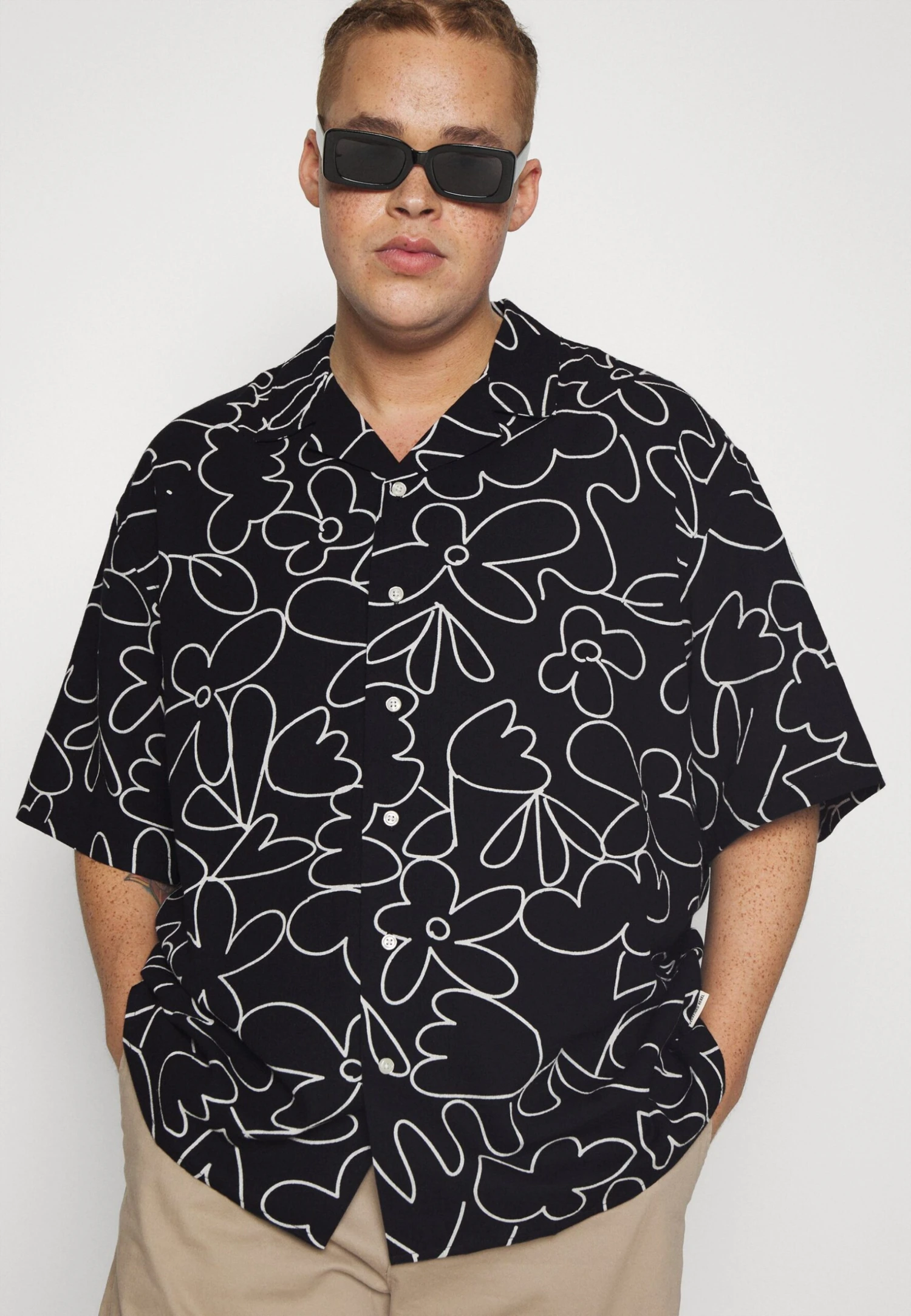 Redefined Rebel Pablo Plus - Overhemd - Black Art 6 Redefined Rebel Pablo Plus - Overhemd - Black Art - Afbeelding 4