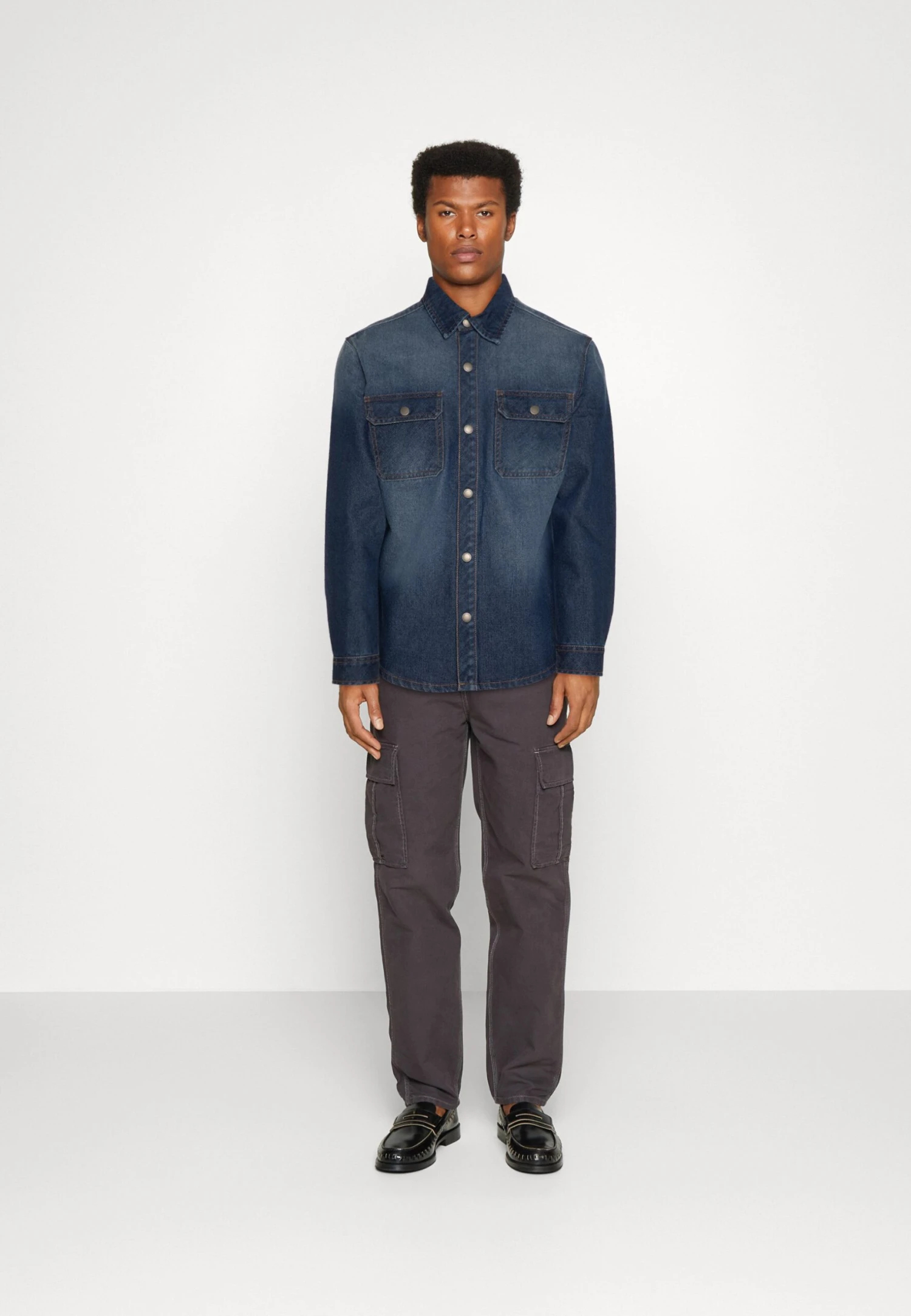 Redefined Rebel Rrjoac - Overhemd - Dark Blue 4 Redefined Rebel Rrjoac - Overhemd - Dark Blue - Afbeelding 2