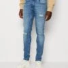 Redefined Rebel Rrstockholm Jeans - Straight Leg Jeans - Smooth Indigo Destroy 2 Redefined Rebel Rrstockholm Jeans - Straight Leg Jeans - Smooth Indigo Destroy -Redefined Rebel aa05f6400ba8451a8abe9829f943da95