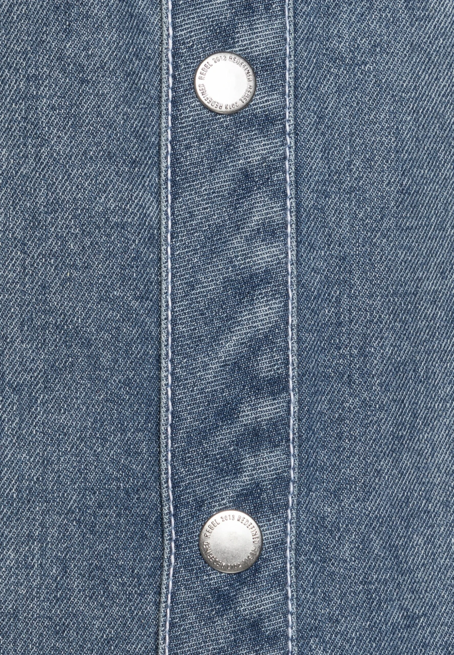 Redefined Rebel Rrjoac - Overhemd - Light Blue 6 Redefined Rebel Rrjoac - Overhemd - Light Blue - Afbeelding 5