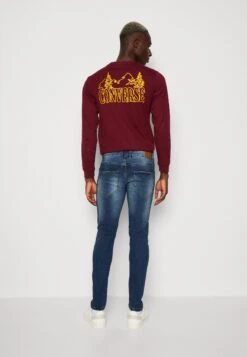 Redefined Rebel Stockholm Destroy - Slim Fit Jeans - True Blue -Redefined Rebel b4434f21b3cd49e4809e9d047e03fb12