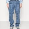 Redefined Rebel Tokyo Destroy- Relaxed Fit Jeans - Mid Blue -Redefined Rebel b7e429f6e27646dc84777f822c1144a9