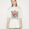 Redefined Rebel Rrlee Tee - T-Shirt Print - Offwhite -Redefined Rebel be5e4d3020ab402ea34fe1ef21945f61
