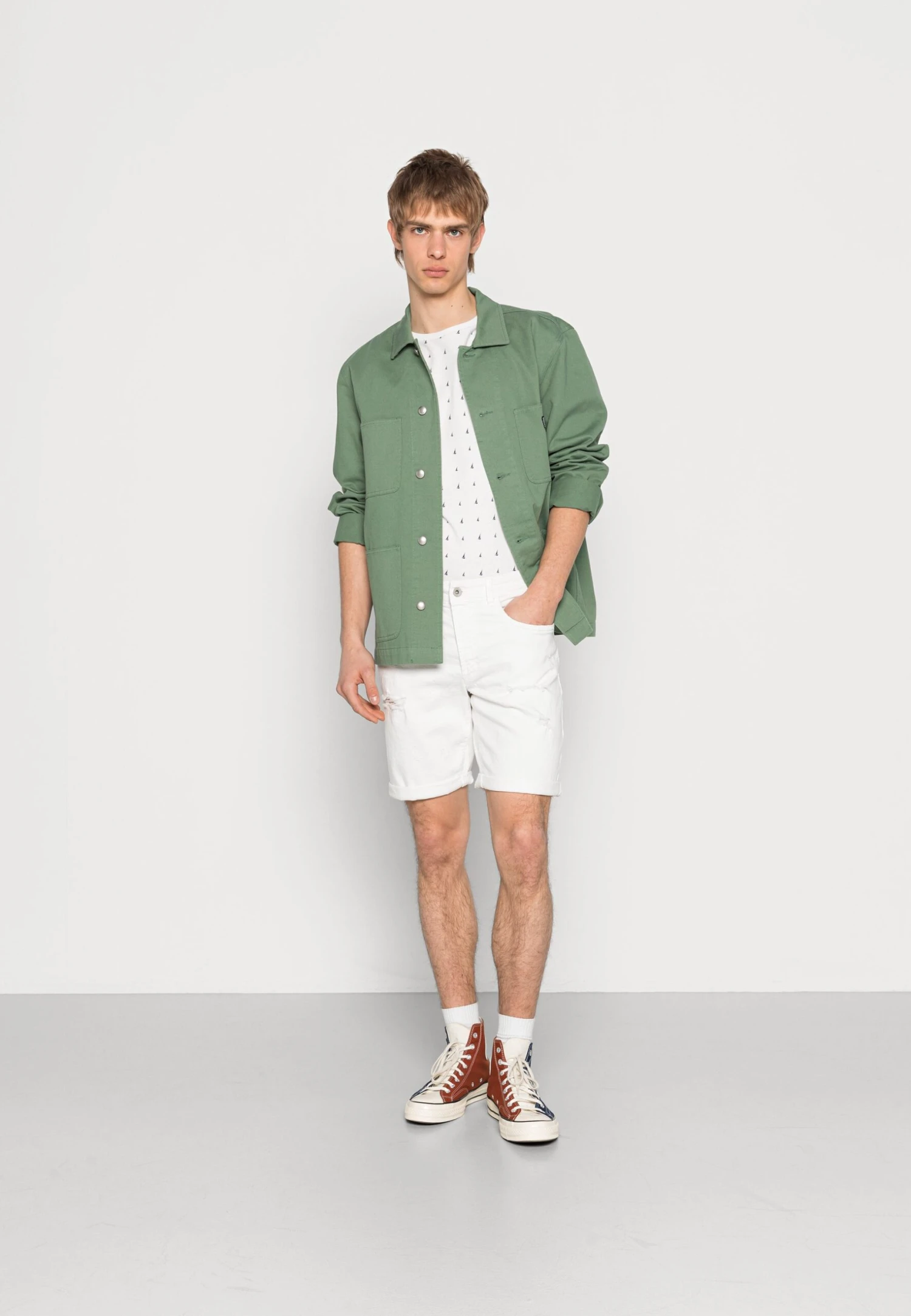 Redefined Rebel Oslo Destroy - Jeansshort - White 4 Redefined Rebel Oslo Destroy - Jeansshort - White - Afbeelding 2