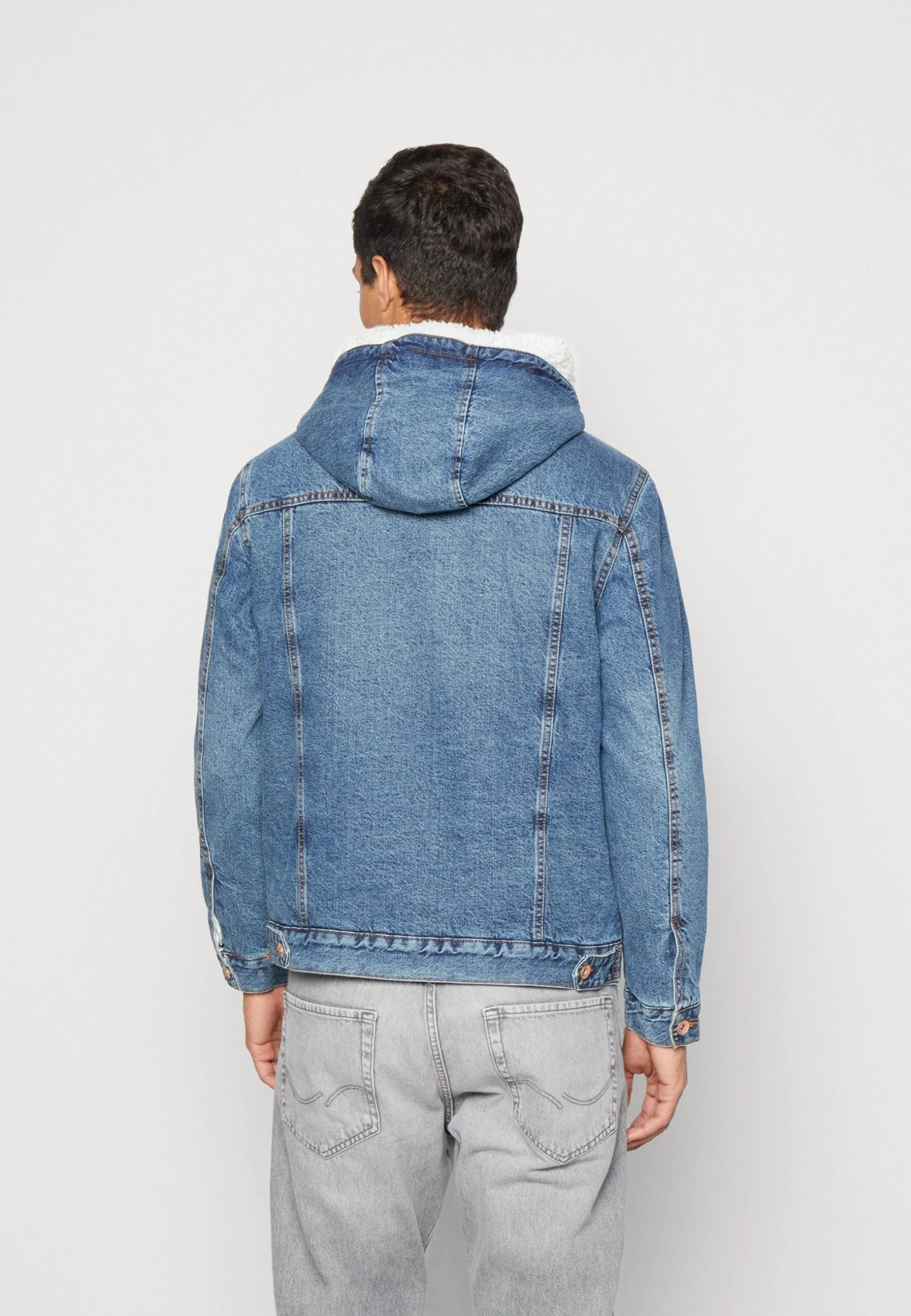 Redefined Rebel Reid Jacket Unisex - Spijkerjas - Mid Blue 5 Redefined Rebel Reid Jacket Unisex - Spijkerjas - Mid Blue - Afbeelding 3