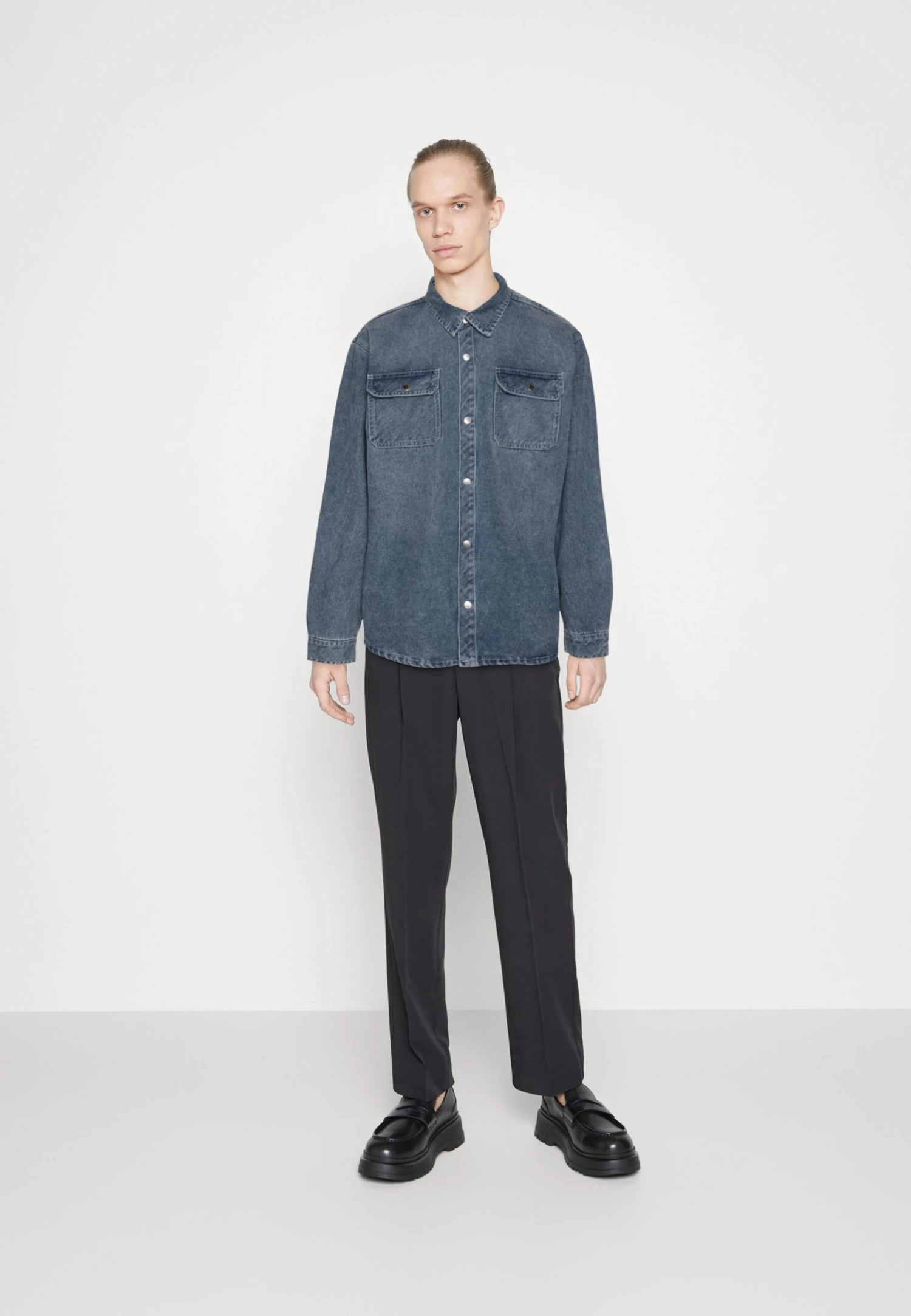 Redefined Rebel Overshirt Plus - Overhemd - Light Blue 4 Redefined Rebel Overshirt Plus - Overhemd - Light Blue - Afbeelding 2