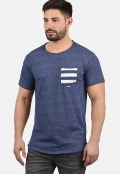 Redefined Rebel Maxton - T-Shirt Print - Blue