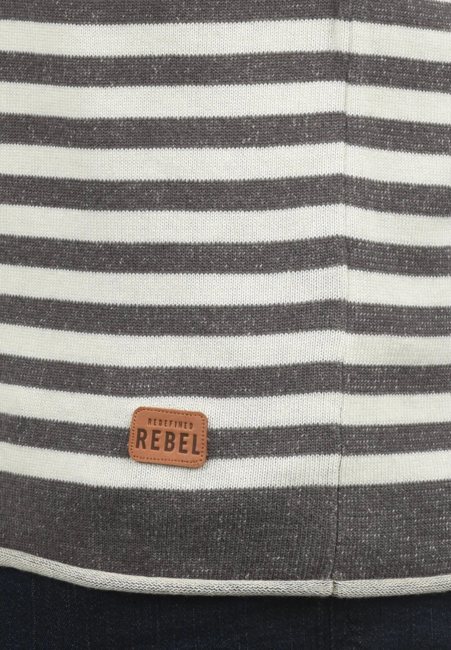 Redefined Rebel Mannix - Sweater - Mid Grey 6 Redefined Rebel Mannix - Sweater - Mid Grey - Afbeelding 4