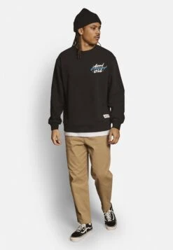 Redefined Rebel Rafael- Sweater - Black -Redefined Rebel cf32d91fe3254b9a90f1e2cbad9721d7