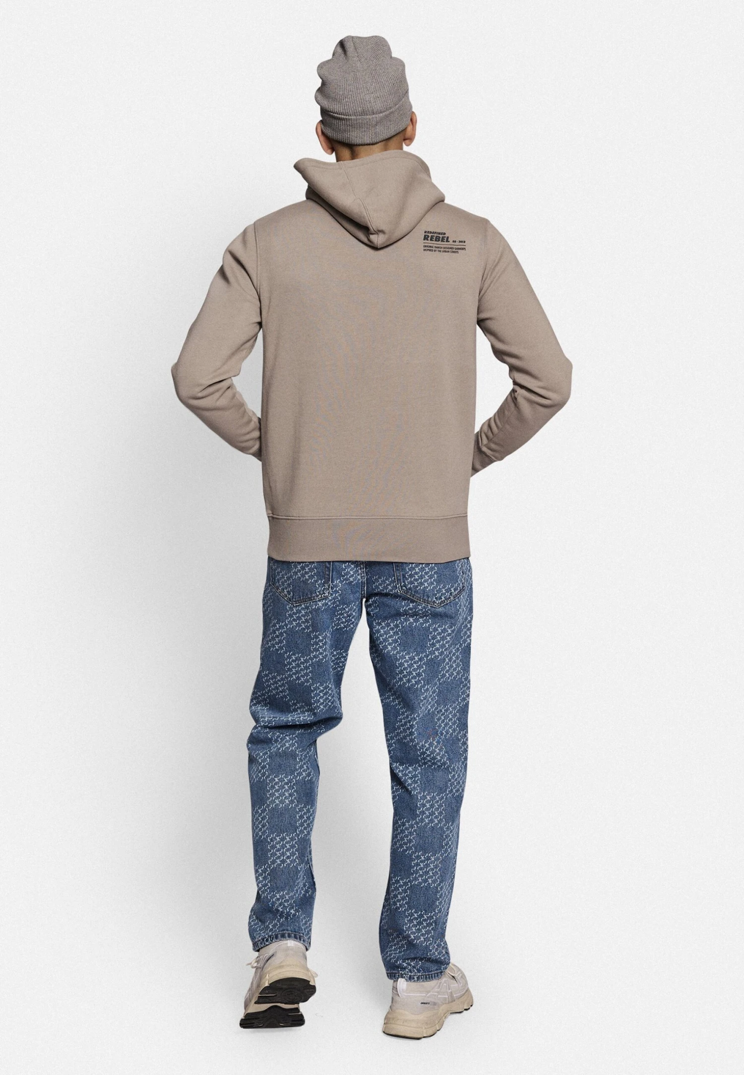 Redefined Rebel Melvin - Hoodie - Mourning Dove 5 Redefined Rebel Melvin - Hoodie - Mourning Dove - Afbeelding 3