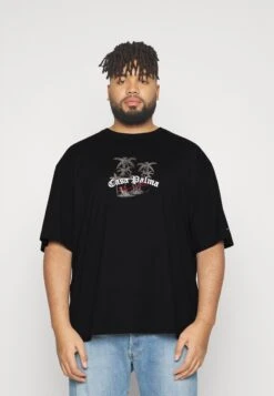 Redefined Rebel Lawrence Plus - T-Shirt Print - Black