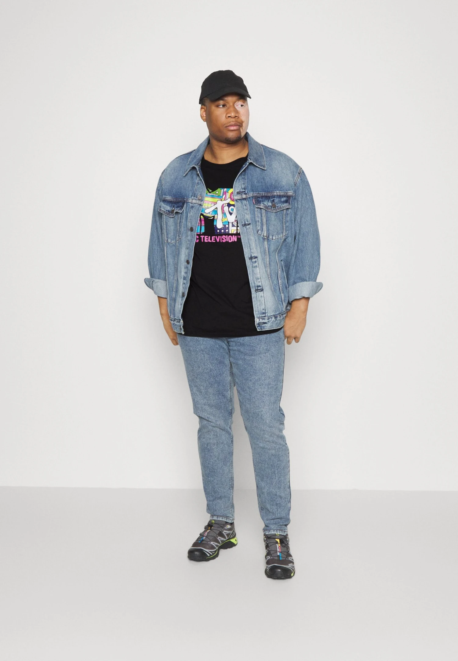 Redefined Rebel Corey Tee Unisex - T-Shirt Print - Black 4 Redefined Rebel Corey Tee Unisex - T-Shirt Print - Black - Afbeelding 2