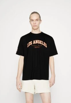 Redefined Rebel Rrsago Tee - T-Shirt Print - Black