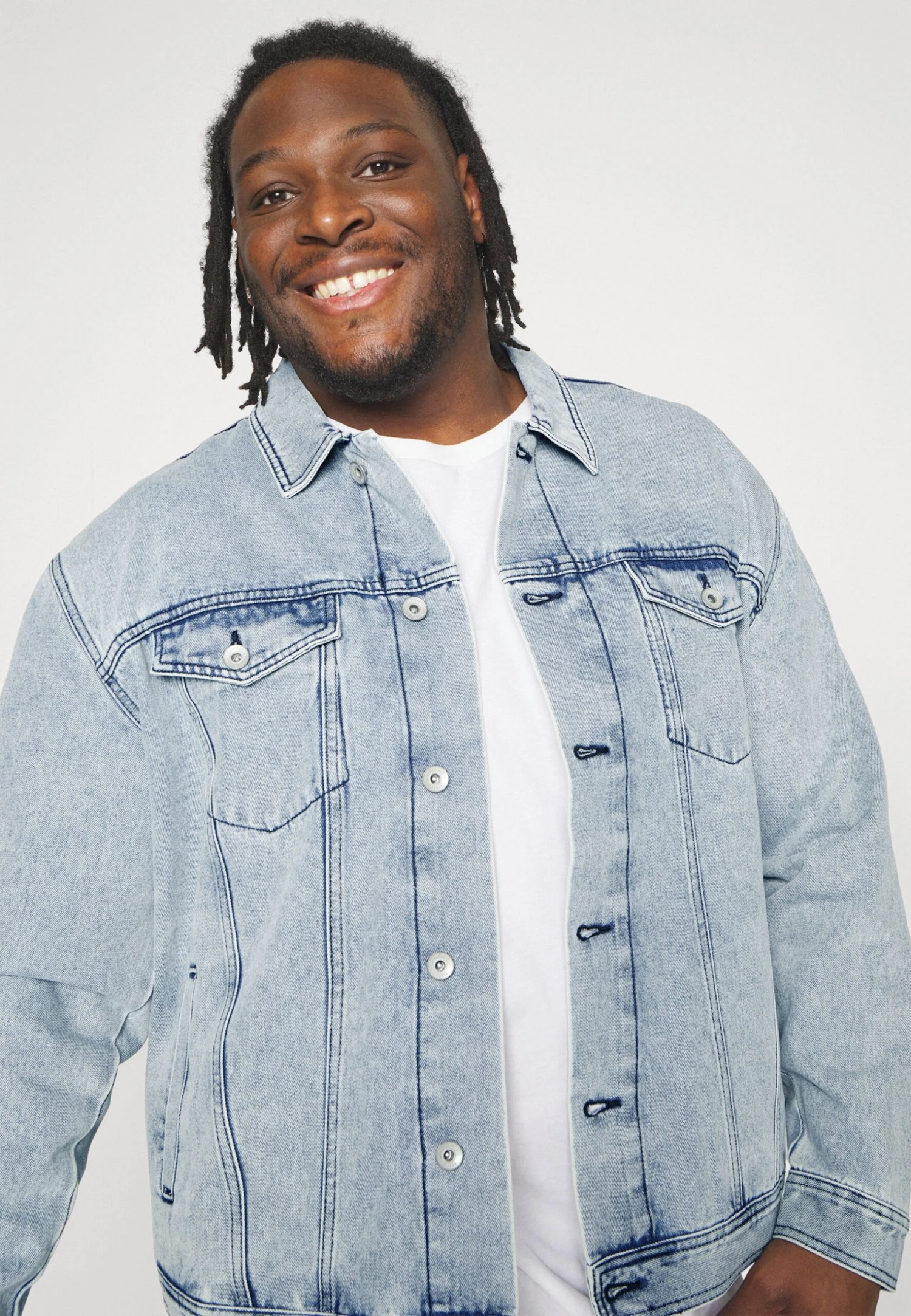 Redefined Rebel Baker Jacket Plus - Spijkerjas - Light Blue 6 Redefined Rebel Baker Jacket Plus - Spijkerjas - Light Blue - Afbeelding 4