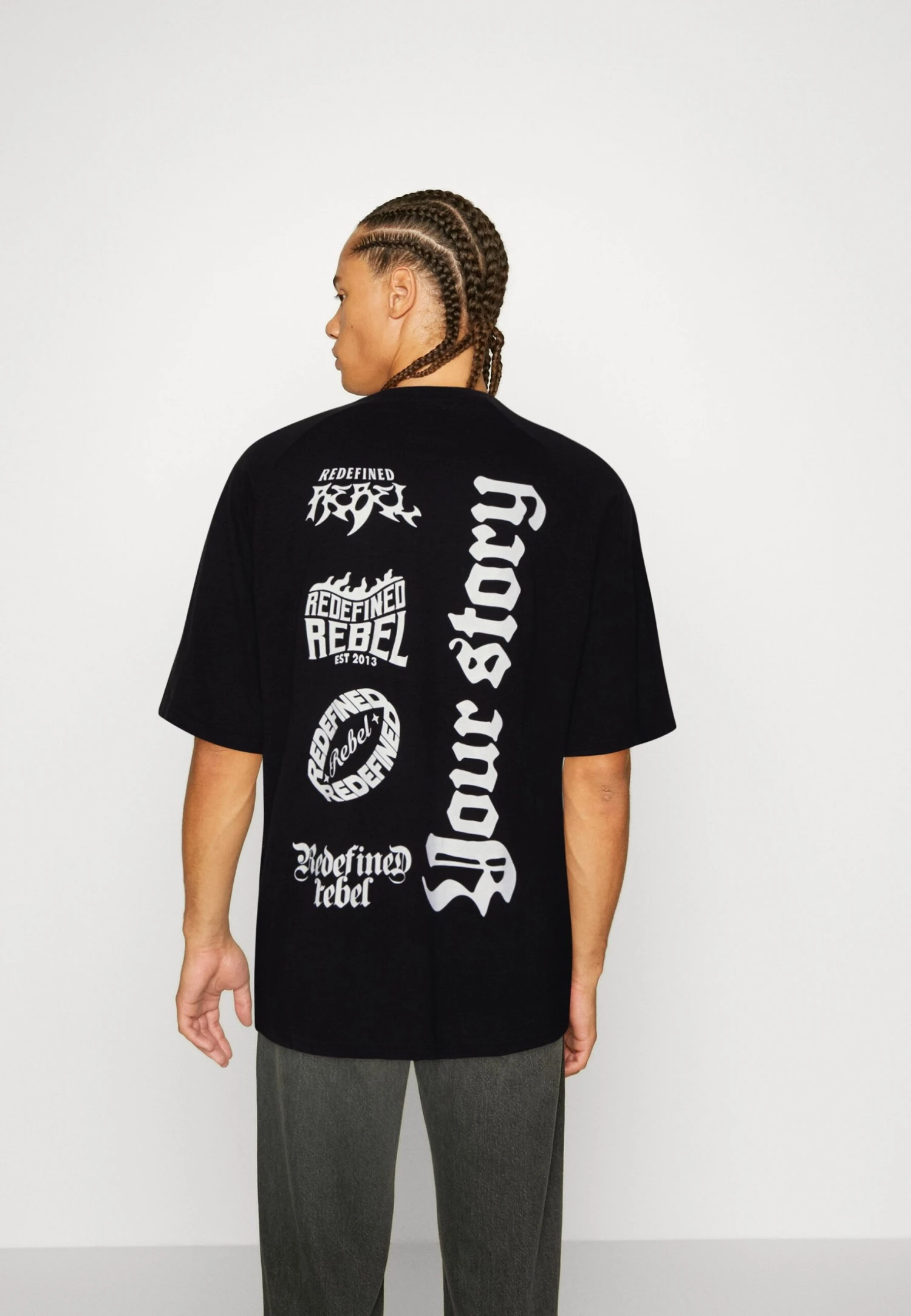Redefined Rebel T-Shirt Print - Black 5 Redefined Rebel T-Shirt Print - Black - Afbeelding 3