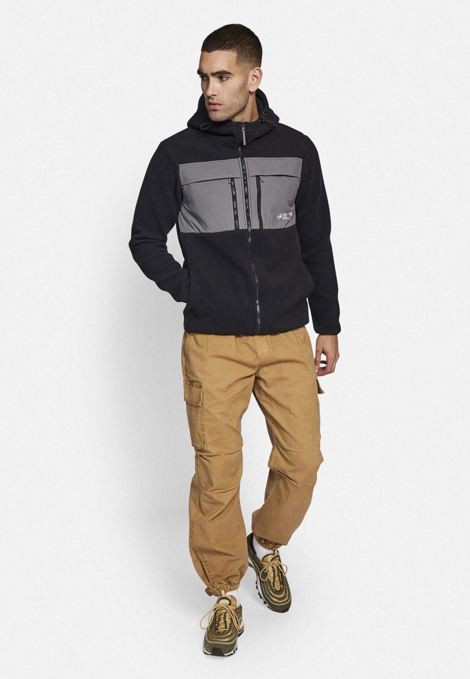 Redefined Rebel Curtis- Fleecejas - Black 4 Redefined Rebel Curtis- Fleecejas - Black - Afbeelding 2