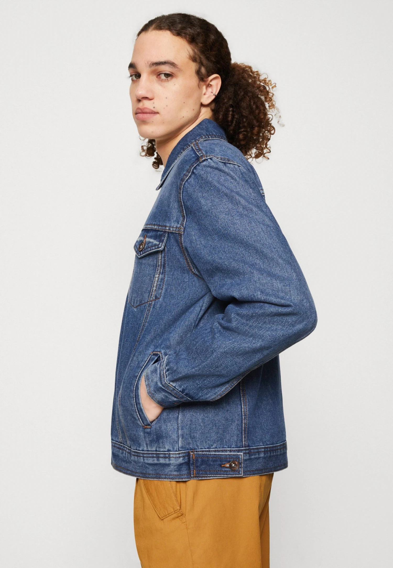 Redefined Rebel Baker Jacket - Spijkerjas - Mid Blue 6 Redefined Rebel Baker Jacket - Spijkerjas - Mid Blue - Afbeelding 4