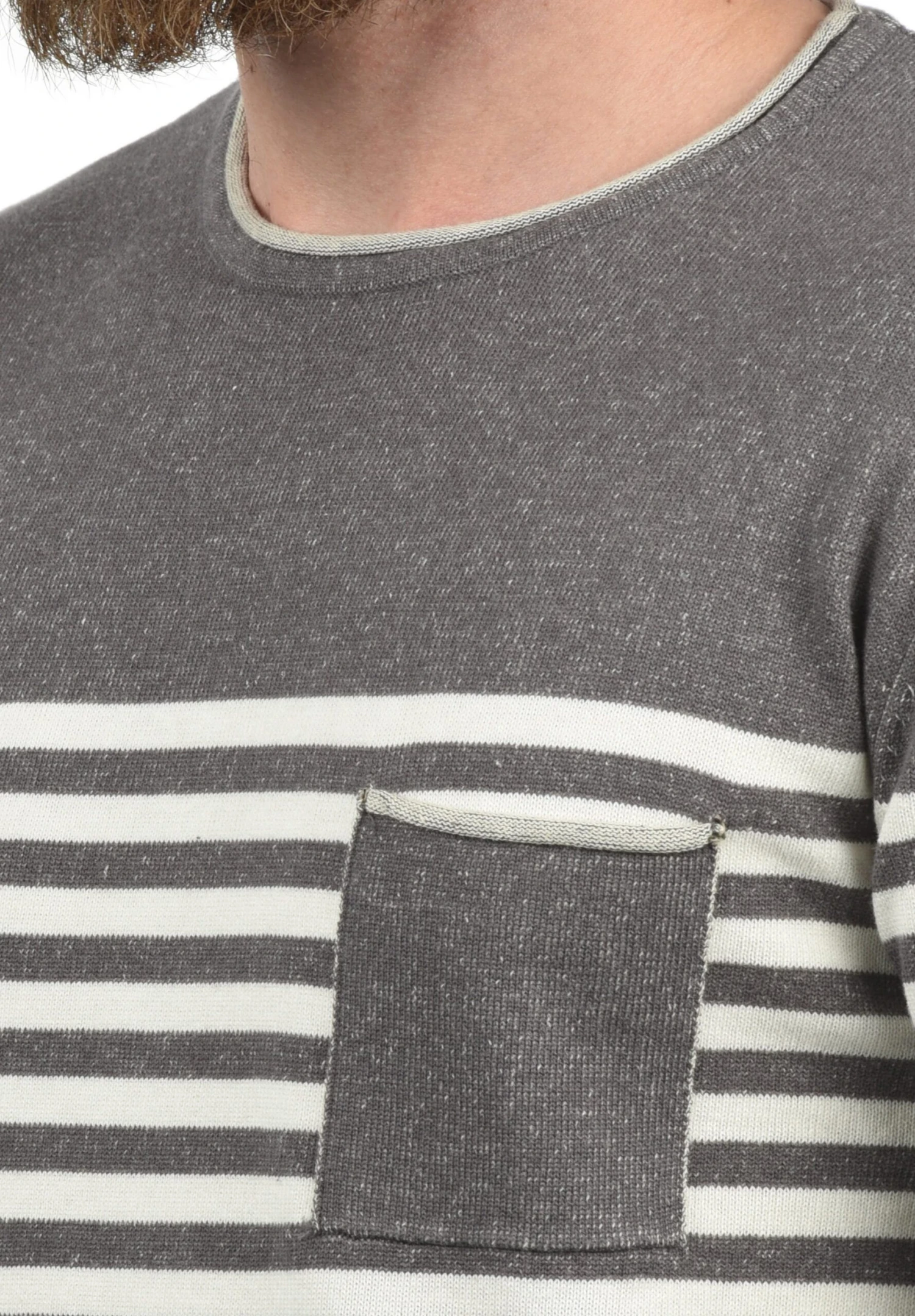 Redefined Rebel Mannix - Sweater - Mid Grey 5 Redefined Rebel Mannix - Sweater - Mid Grey - Afbeelding 3