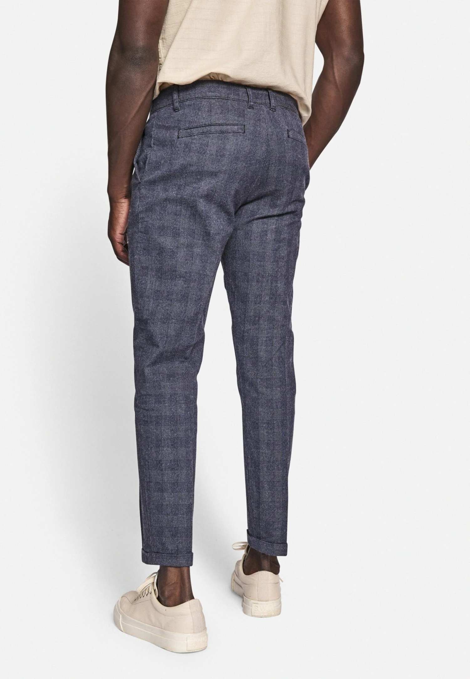 Redefined Rebel Ercan Cropped Pants - Broek - Silky Blue 4 Redefined Rebel Ercan Cropped Pants - Broek - Silky Blue - Afbeelding 2