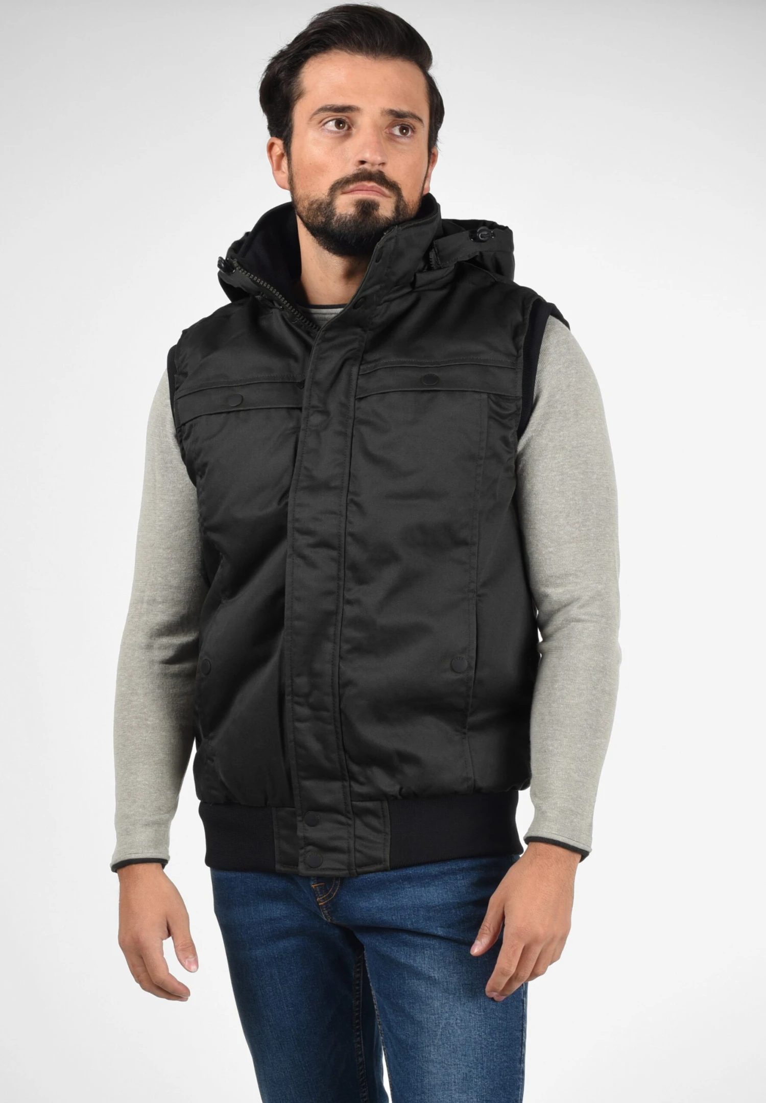 Redefined Rebel Mario - Bodywarmer - Black 3 Redefined Rebel Mario - Bodywarmer - Black