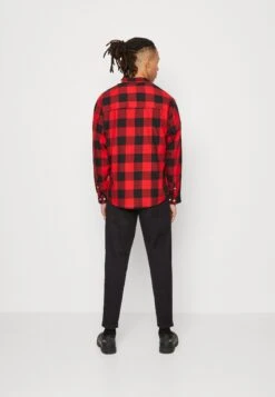 Redefined Rebel Owen Shirt - Overhemd - Fiery Red -Redefined Rebel ea8130be19cc4013840e497c4d0fc8ae