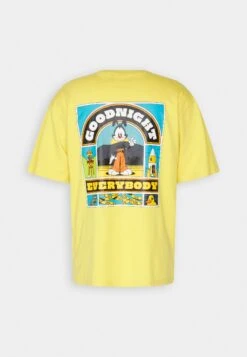 Redefined Rebel Rrlee Tee - T-Shirt Print - Cream Gold -Redefined Rebel f03007a0227e4a5b9bd074b1a3ec5efe