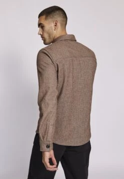 Redefined Rebel Alexander- Overhemd - Sand Dogtooth -Redefined Rebel f107416484bf4b618c1065ad8a7df151