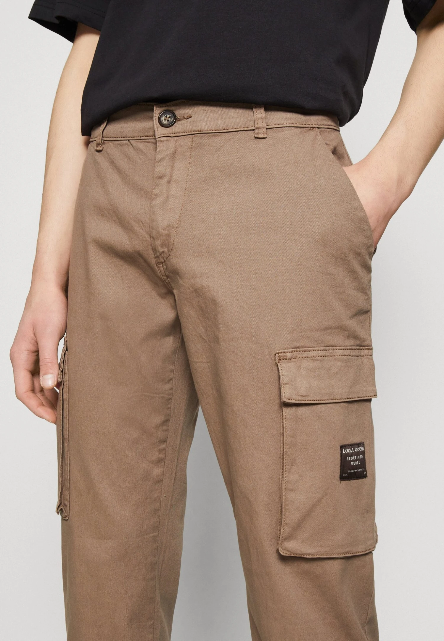 Redefined Rebel Tim Pants - Cargobroek - Walnut 6 Redefined Rebel Tim Pants - Cargobroek - Walnut - Afbeelding 4