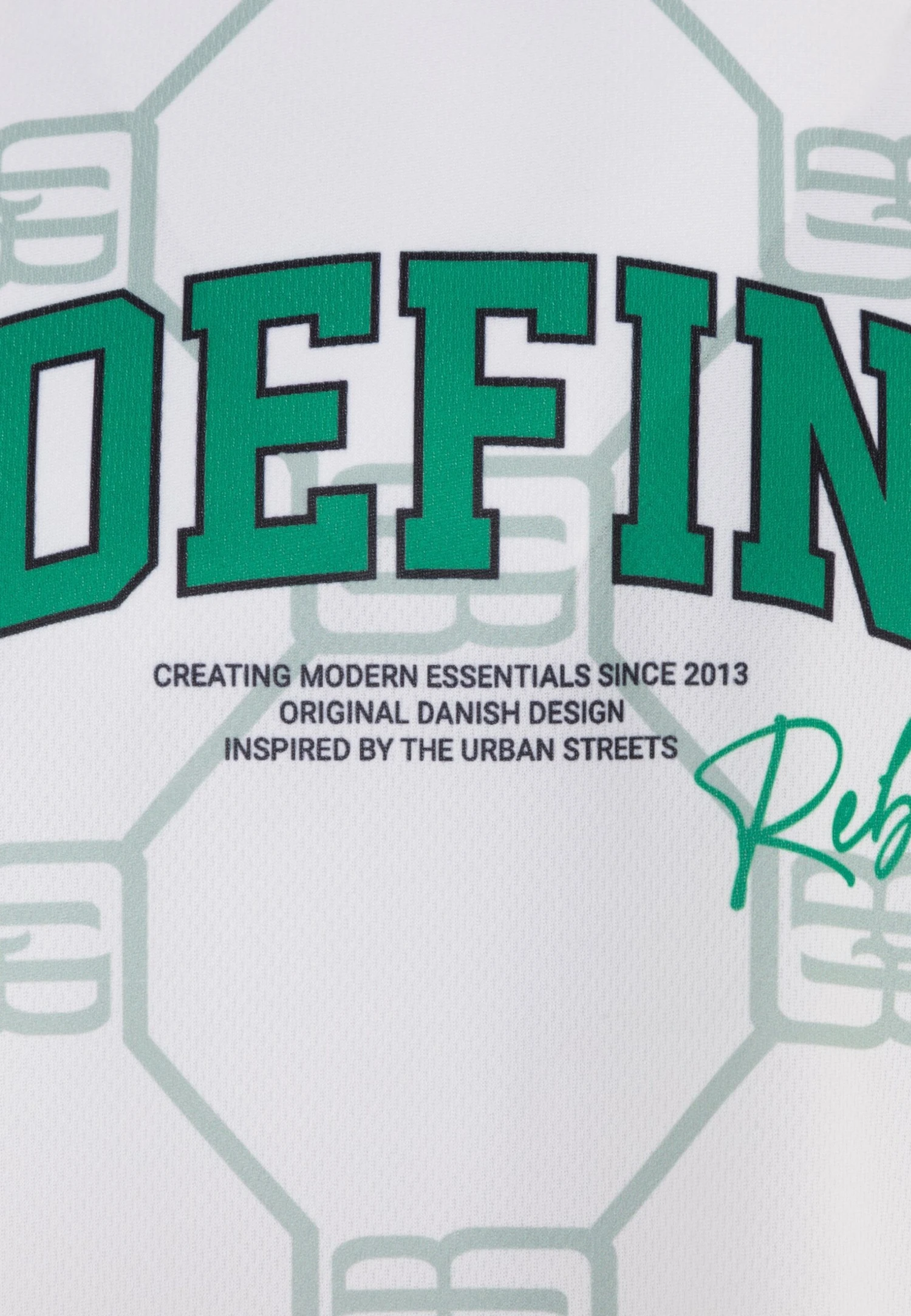 Redefined Rebel Sack Tee - T-Shirt Print - White Crazy 7 Redefined Rebel Sack Tee - T-Shirt Print - White Crazy - Afbeelding 5