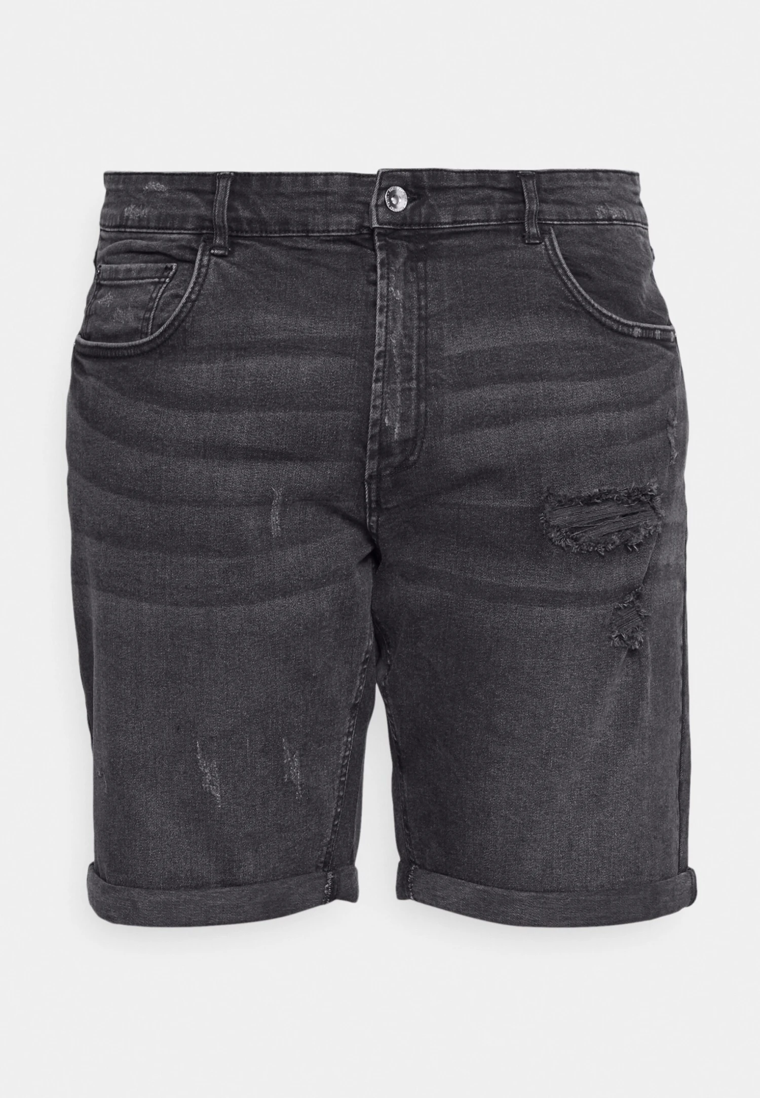 Redefined Rebel Rroslo Destroy- Jeansshort - Dust Black 6 Redefined Rebel Rroslo Destroy- Jeansshort - Dust Black - Afbeelding 4